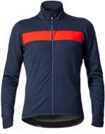 Castelli Raddoppia 3 Jacket Savile Blue/Red Reflex - Biciklis dzseki