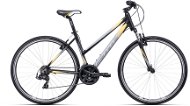 CTM MAXIMA 1.0, fekete/sárga, mérete L/18" - Cross kerékpár