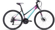 CTM MAXIMA 2.0, Black/Turquoise, size M/16" - Cross Bike