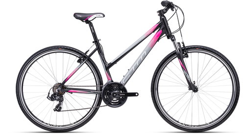 CTM MAXIMA 1.0 Matte Black / Pink Size M (16) - Cross Bike - Main image
