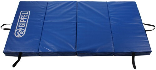 Gipfel Crash-Mat folding gymnastics mat, blue - Gymnastic Mat - Main image
