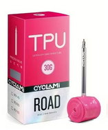 Cyclami Duše 30 g AL Road 700/18C-32C 45 mm pink - Tyre Tube