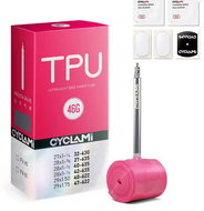 Cyclami Duše 46 g AL Gravel 700/32C-47C 45 mm pink - Tyre Tube