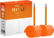 Cyclami PL Road 700/18C-32C 45 mm ORANGE Inner Tube 30g, 2pcs - Tyre Tube
