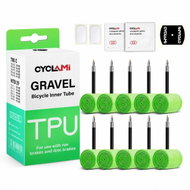 Cyclami ME GRAVEL 700/18C-32C 45mm Green 50g inner tube - 10pcs - Tyre Tube