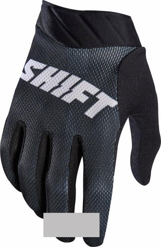 MX Shift 3Lack Air Glove Black M - Cycling Gloves - Main image