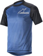 Alpinestars ALPS 4.0 S/S Mid Blue/Black Silver L - Cycling Jersey