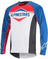 Alpinestars Mesa LS Jersey Royal Blue Red White XL - Cyklodres