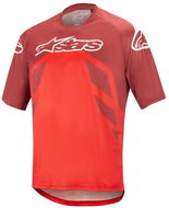 Alpinestars Racer Jersey V2 S/S Burgundy Red/White M - Cyklodres