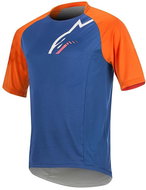 Alpinestars Trailstar S/S Royal Blue/Bright Orange L - Cycling Jersey
