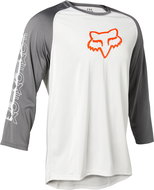 Fox Ranger 3/4 Jersey Vibe Light Grey XXL - Cycling Jersey