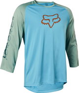 Fox Ranger 3/4 Jersey Vibe Sulphur Blue M - Cycling Jersey