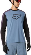 Fox Ranger Dr Ls Jersey Matte Blue M - Cycling Jersey