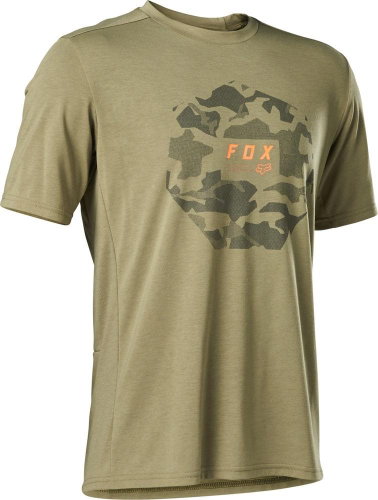 Fox Ranger Dr Ss Jersey Camo Moth Bark XL - Cycling Jersey - Main image