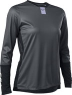 Fox W Defend Ls Jersey Dark Shadow M - Cycling Jersey