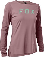 Fox W Flexair Pro Ls Jersey Plum Perfect XS - Cycling Jersey
