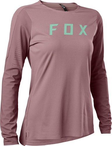 Fox W Flexair Pro Ls Jersey Plum Perfect XS - Cycling Jersey - Main image