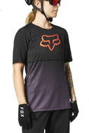 Fox W Flexair Ss Jersey Black/Purple S - Cycling Jersey