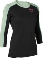 Fox W Ranger Dr 3/4 Jersey Black/Green  - Cycling Jersey
