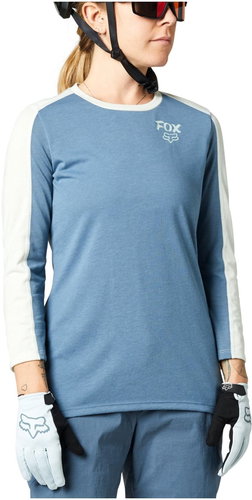 Fox W Ranger Dr 3/4 Jrsy Mt Blue S - Cycling Jersey - Main image