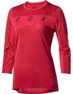 Fox Womens Ranger Dr 3/4 Jrsy Cardinal XS - Cycling Jersey