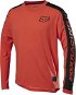 Fox Youth Ranger Dr Ls Jersey Orange Crsh YL - Cycling jersey