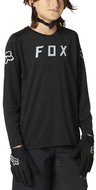 Fox Yth Defend Ls Jersey Black YM - Cycling Jersey