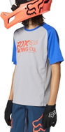 Fox Yth Defend Ss Jersey Steel Grey YM - Cycling Jersey