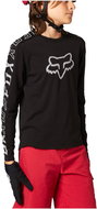 Fox Yth Ranger Dr Ls Jrsy Black M - Cycling Jersey