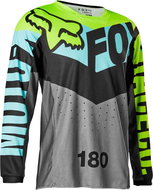 MX Fox Yth 180 Trice Jersey Teal YS - Cycling Jersey