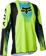 MX Fox Yth 360 Dier Jersey Fluo Yellow YXL - Cycling Jersey