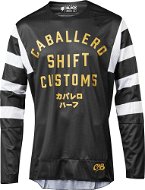 MX Shift 3Lack Caballero X Lab Jersey Black M - Cycling jersey