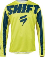 MX Shift Whit3 York Jersey Yellow Navy M - Cycling Jersey