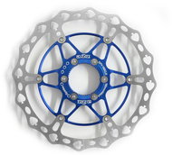 Brake disc TY-SPV-160TSC blue centerlock - Bike Brake Disc