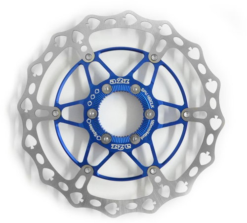 Brake disc TY-SPV-160TSC blue centerlock - Bike Brake Disc - Main image