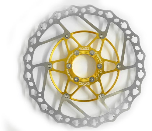 Brake disc TY-SPV-180TSC gold centerlock - Bike Brake Disc - Main image