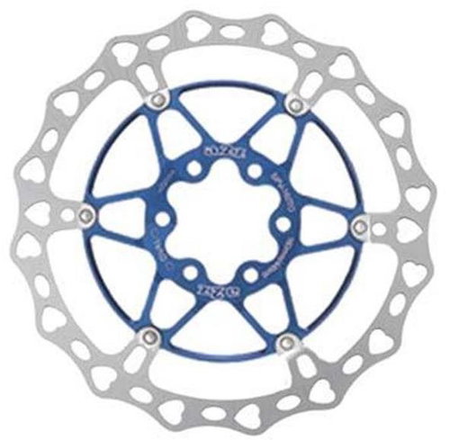 Brake disc TY-SPV-160TH-heart blue - Bike Brake Disc - Main image