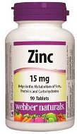 Webber Naturals Zinc 15 mg 90 tbl - Zinc