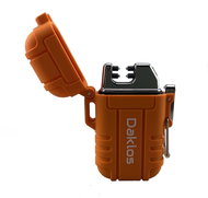 Daklos Plasma rechargeable waterproof windproof lighter in gift box - orange - Lighter