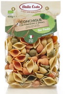 Dalla Costa Organic Tricoloure Conchiglie 400 g - Pasta