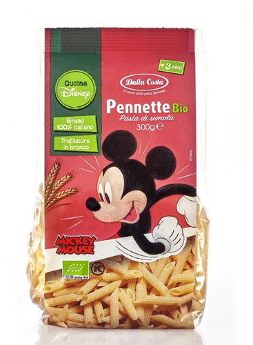Dalla Costa Organic Pennette Mickey 300 g - Pasta - Main image