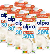 Alpro cukormentes szójaital 8 x 1 l - Növény-alapú ital
