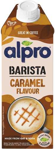 Alpro Barista oat-soy drink with caramel flavour 750 ml - Plant-based Drink - Main image