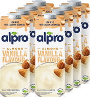 Alpro Almond drink with vanilla flavour 8 × 1 l - Plant-based Drink