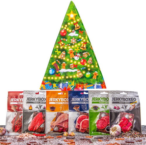 Manboxeo Christmas Jerky Tree - Gift Set - Main image