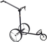 Davies Caddy QUICK FOLD NEW Black Matt with battery, silver wheels - Golf Cart