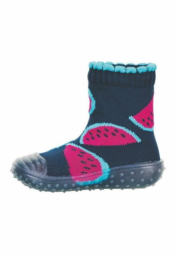 STERNTALER barefoot socks children's socks blue, melon 8362103, 20 - Baby Booties - Main image