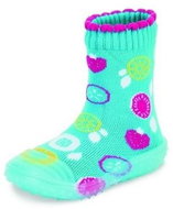 STERNTALER barefoot socks children's shoes turquoise, wheels 8362105, 28 - Baby Booties