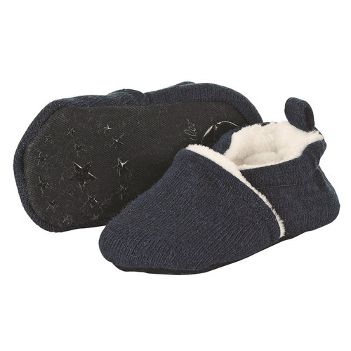STERNTALER low winter textile boots with fur blue 5102050, 22 - Baby Booties - Main image