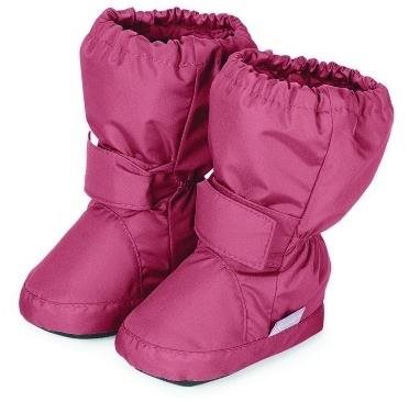 STERNTALER textile winter slippers high old pink 5101510, 22 - Baby Booties - Main image
